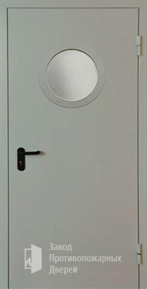 Фото двери «Однопольная с круглым стеклом EI-30» в Одинцово