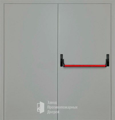 Фото двери «Двупольная глухая с антипаникой (1 створка) EI-30» в Одинцово