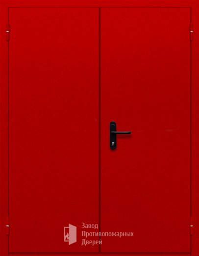 Фото двери «Двупольная глухая (красная)» в Одинцово