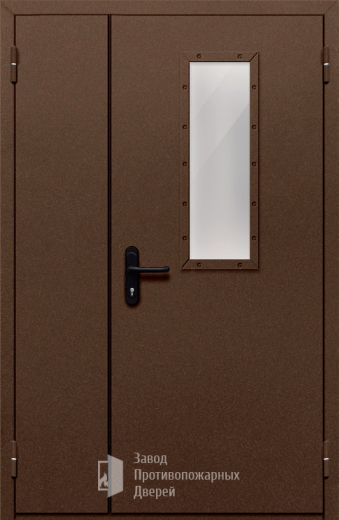 Фото двери «Полуторная со стеклом №28» в Одинцово