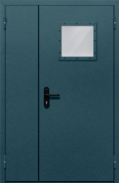 Фото двери «Полуторная со стеклом №87» в Одинцово