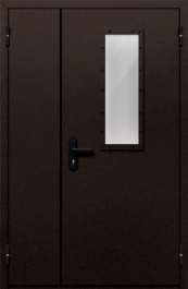 Фото двери «Полуторная со стеклом №210» в Одинцово